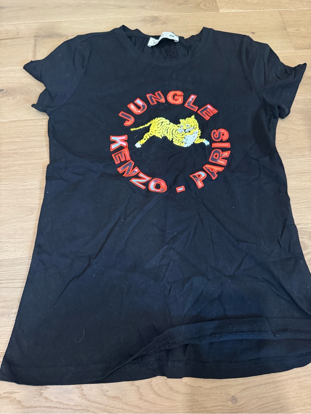 Kenzo black Jungle Tiger Logo tee - Picture 2 of 4